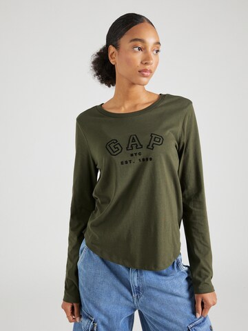 GAP Shirt in Groen: voorkant