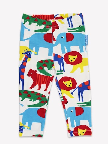 Toby Tiger Skinny Leggings 'Safari-Druck'‌‌‌‌‌‌‌‌ in Rot: Vorderseite
