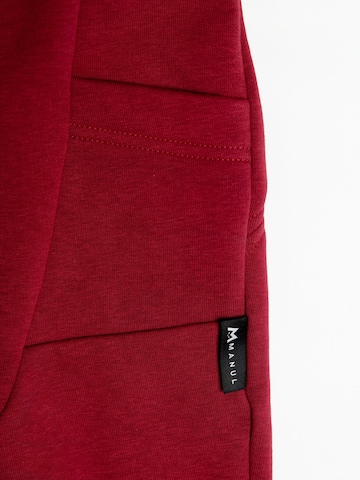 MANUL Overall 'Ruby by MANUL - Smart BackZip' in Rot
