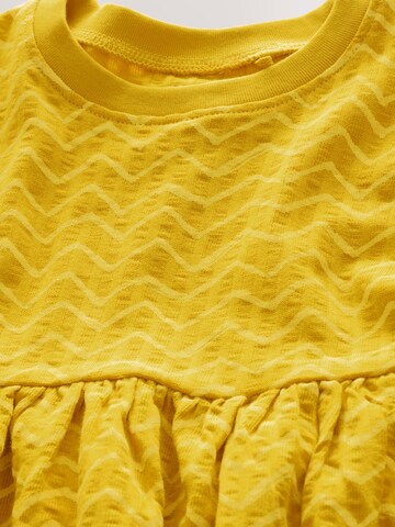 Next Kurzärmliges Kleid in Gelb