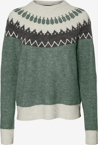 VERO MODA Свитер 'SIMONE' в Зеленый: спереди