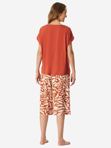 SCHIESSER Pajama ' Selected Premium ' in Beige