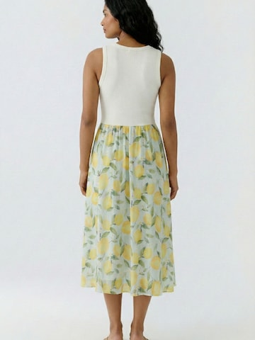 OUI Midikleid in Gelb