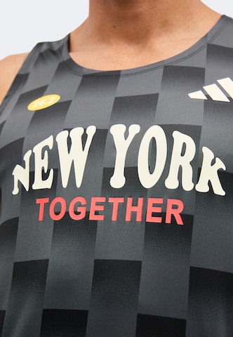 T-Shirt fonctionnel 'Adizero Essentials' ADIDAS PERFORMANCE en gris