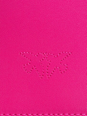 Sacs à main 'Love One Top Handle Micro Light Vitello Seta' PINKO en rose