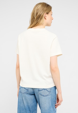 MUSTANG T-Shirt ' Floris ' in Weiß