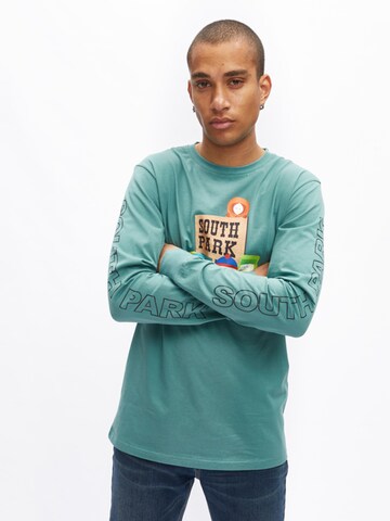 hydroponic - Camiseta 'Hydroponic x South Park Gang Long-Sleeve T-Shirt' en verde