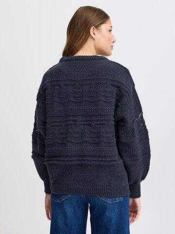 ICHI Sweater 'IH ASTRA' in Blue