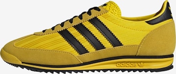 Baskets basses 'SL 72' ADIDAS ORIGINALS en jaune : devant