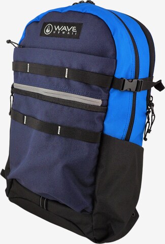 Wave Hawaii Backpack ' Recy 20 ' in Blue: front