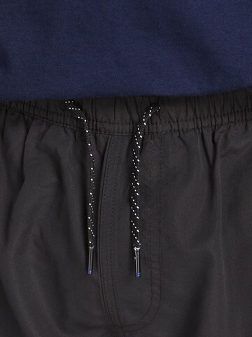 Jack & Jones Plus Board Shorts in Black