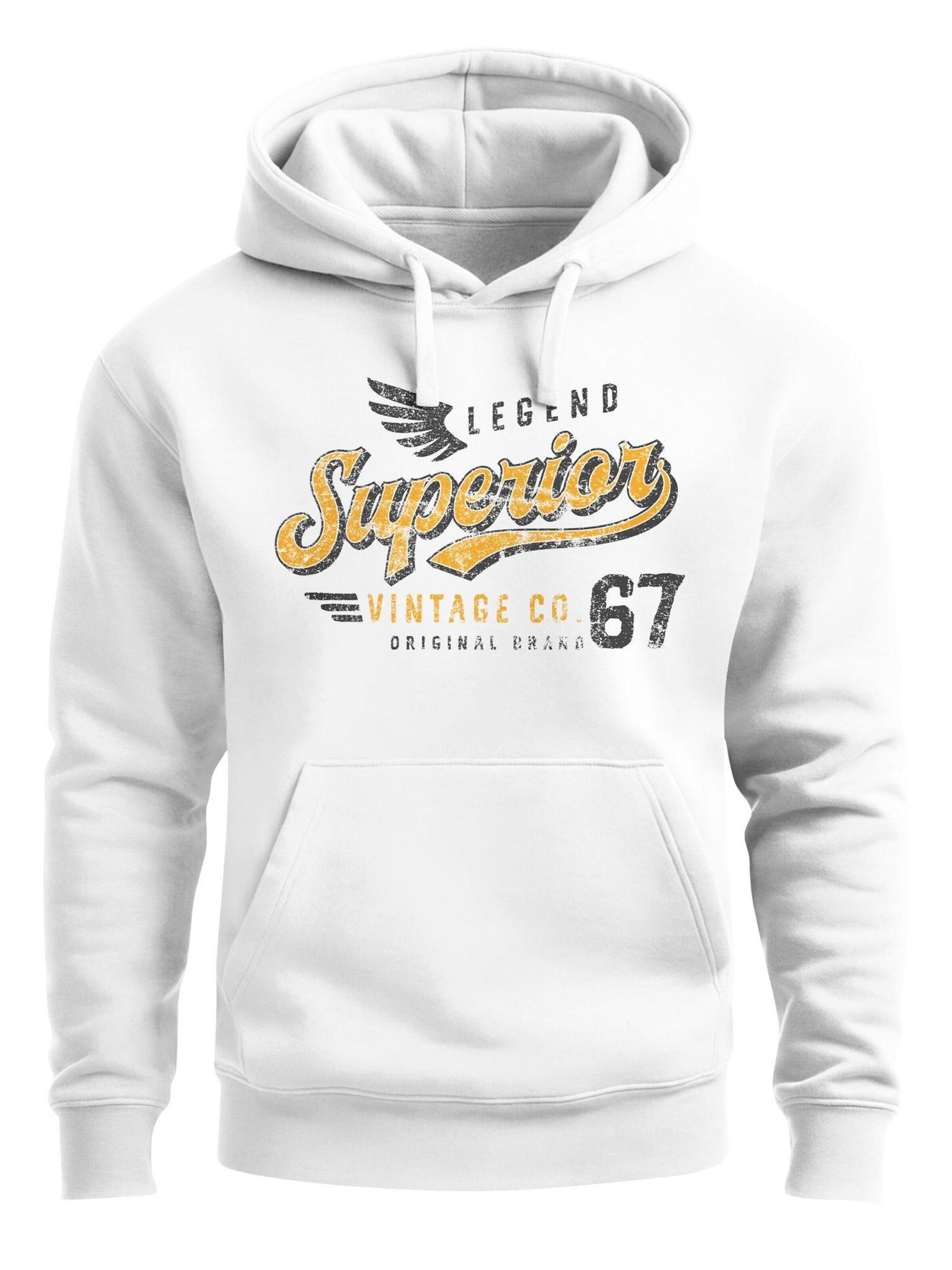 Neverless Sweatshirt 'Superior Vintage' in White: front