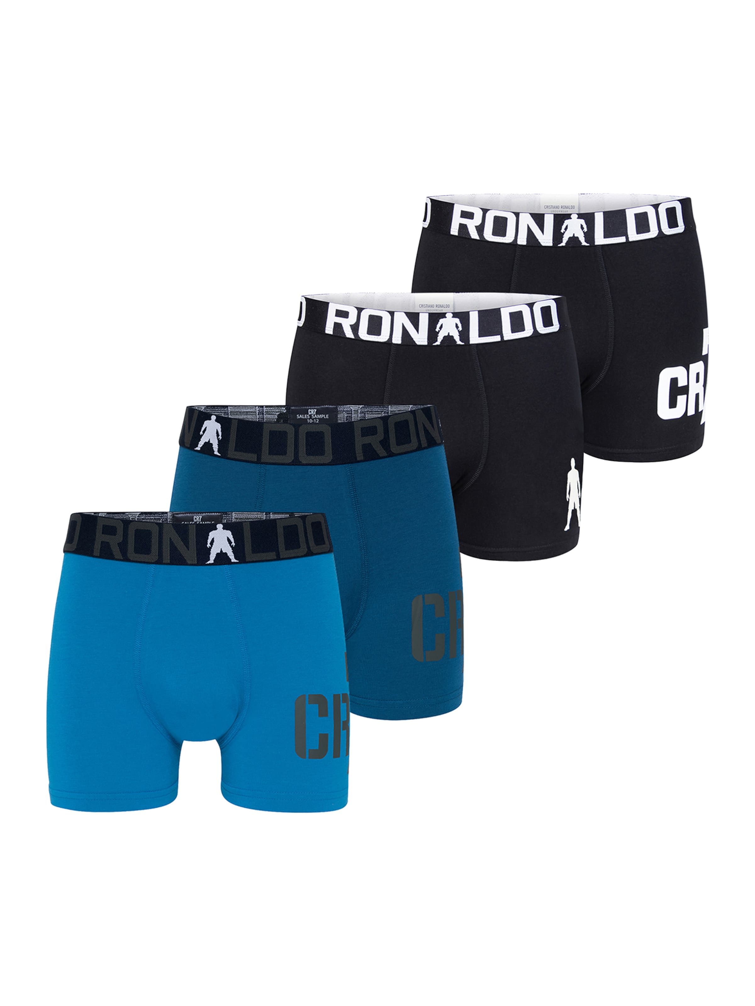 CR7 - Cristiano Ronaldo Underpants ' World Cup ' in Blue: front