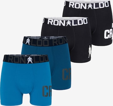 CR7 - Cristiano Ronaldo Underpants ' World Cup ' in Blue: front
