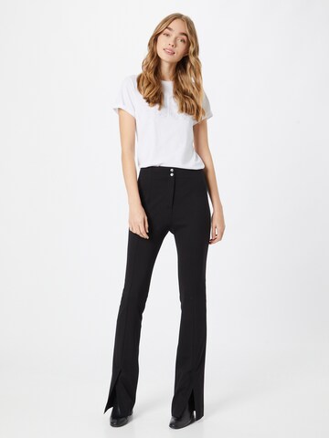 HUGO Red Flared Pants 'Haylana' in Black