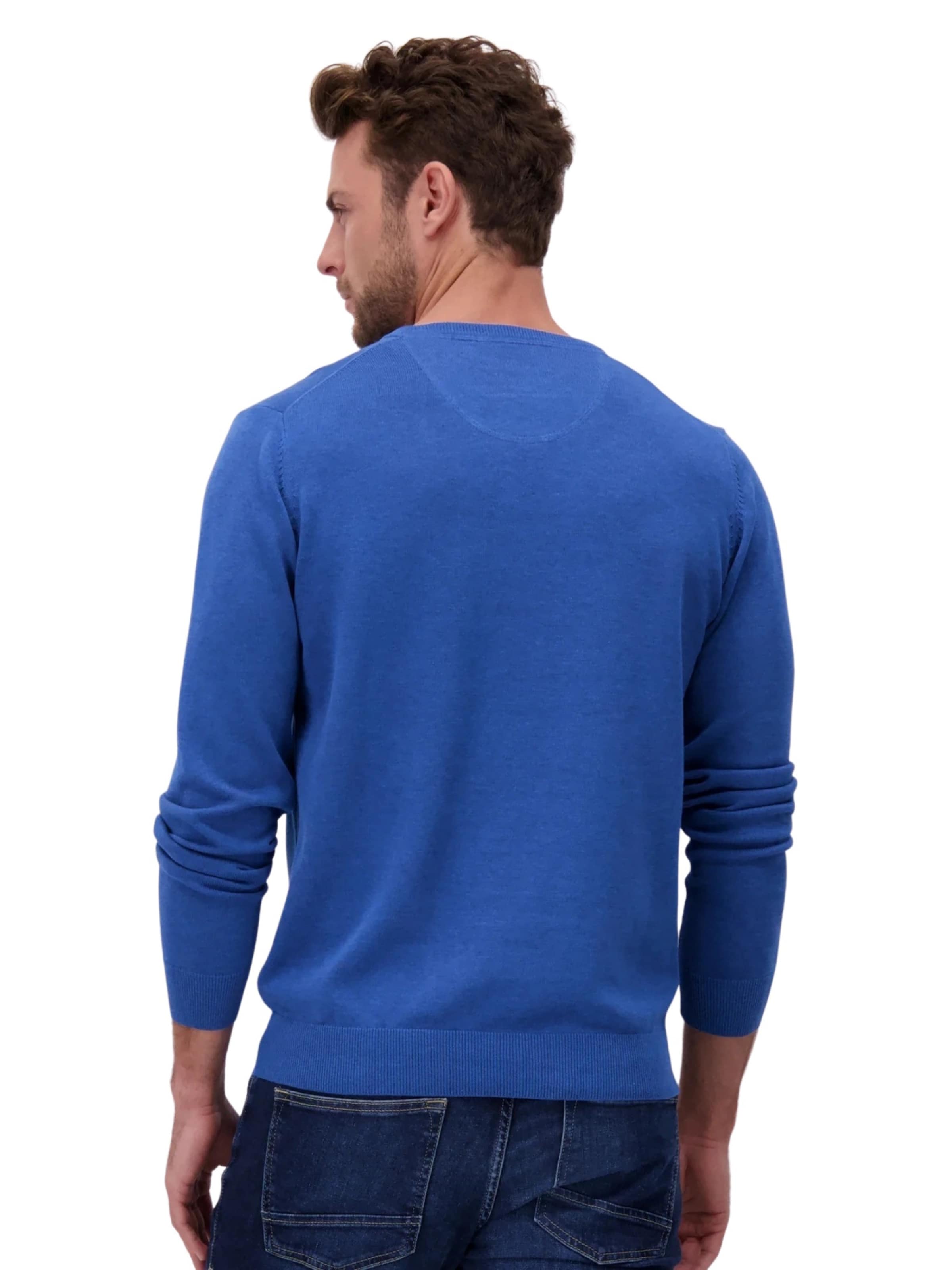 Pulover de la FYNCH-HATTON pe albastru: față