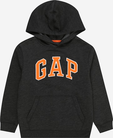 GAP Sweatshirt 'NEW CAMPUS' in Zwart: voorkant
