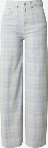 florence by mills exclusive for ABOUT YOU Wide leg Jeans 'Iris' in Groen: voorkant