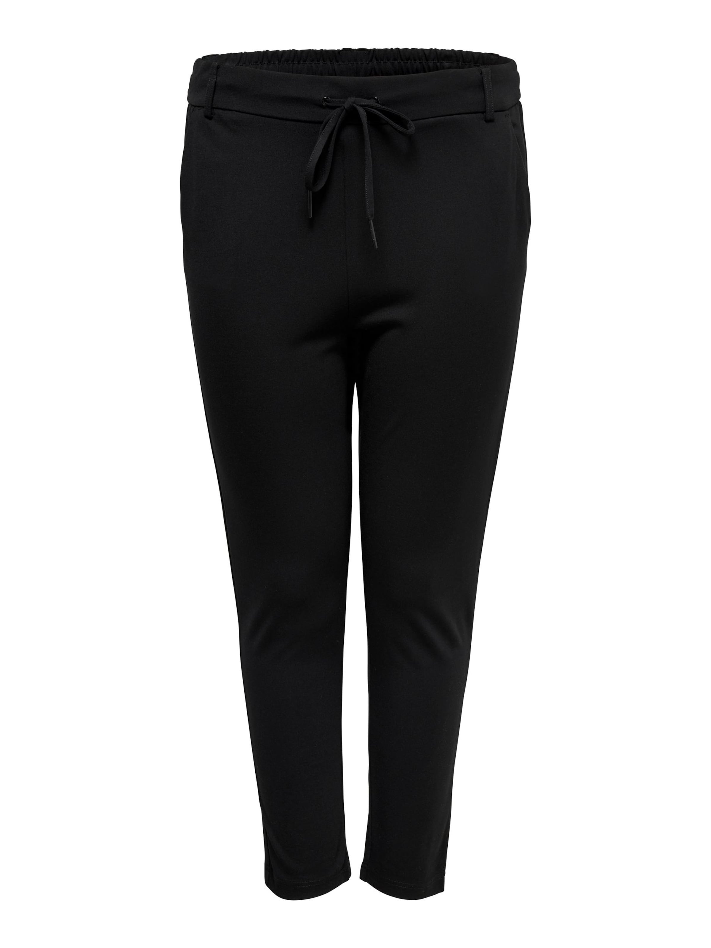 Pantalon 'Goldtrash Classic' ONLY Carmakoma en noir : devant