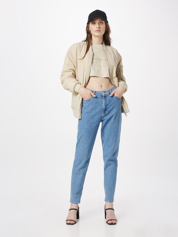 mėlyna Calvin Klein Jeans Siaurėjantis Džinsai