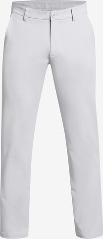 UNDER ARMOUR Tapered Sportbroek in Grijs: voorkant