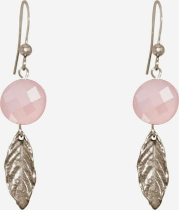 Boucles d'oreilles Gemshine en rose : devant