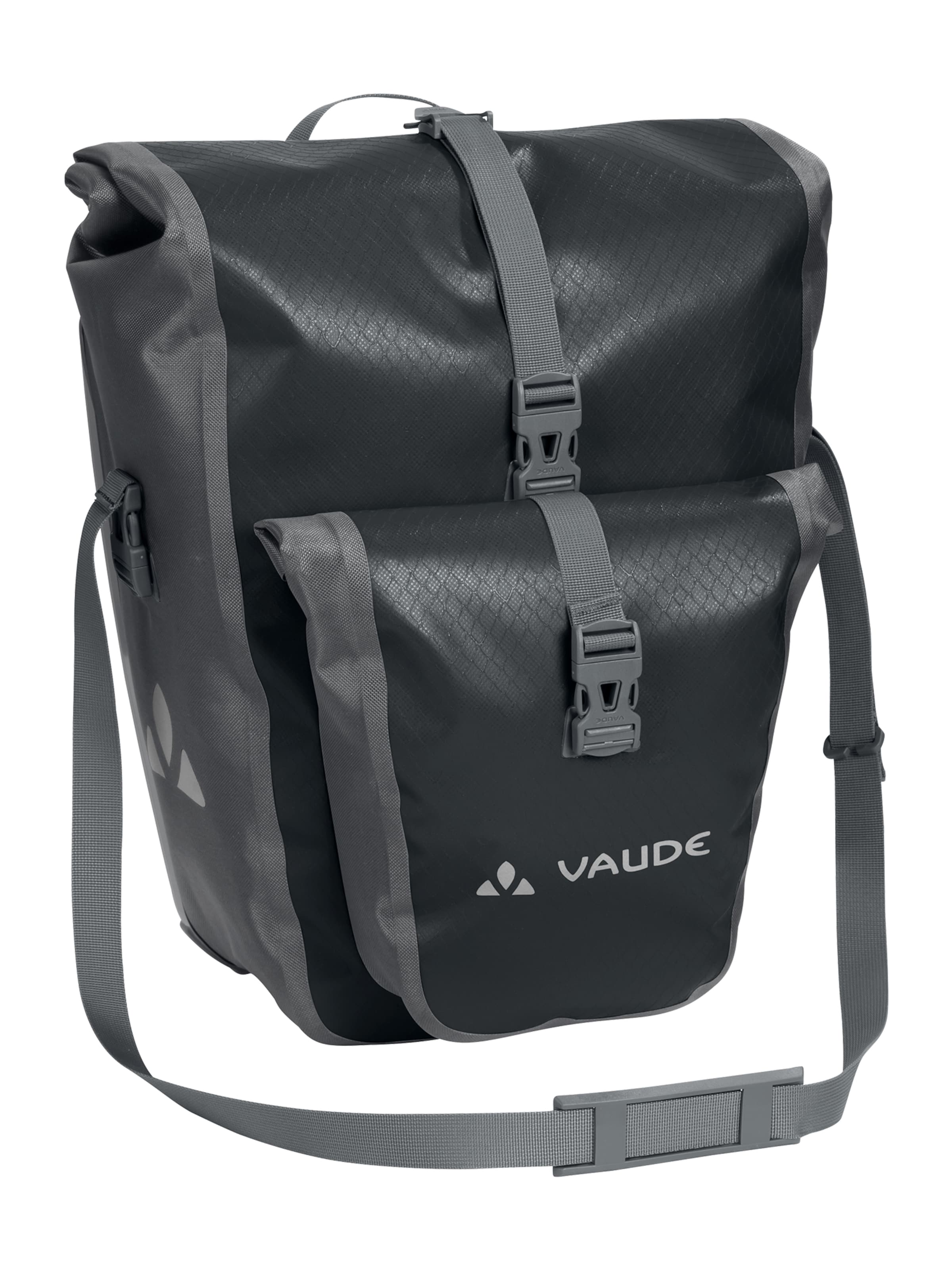 VAUDE Fahrradtasche 'Aqua Back Plus' in Schwarz: Vorderseite