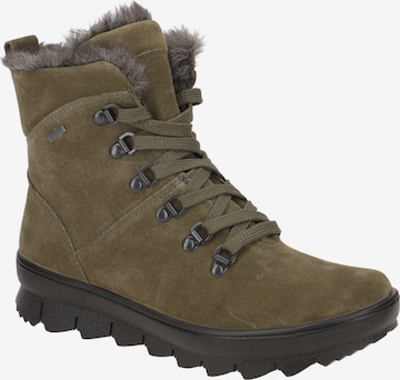 Legero Boots 'Novara' in Grün: Vorderseite