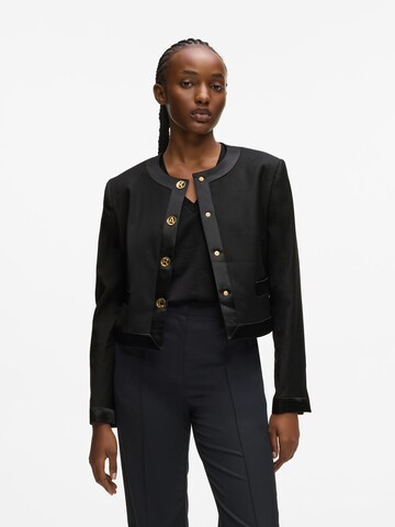 Karl Lagerfeld Between-season jacket in Black: front