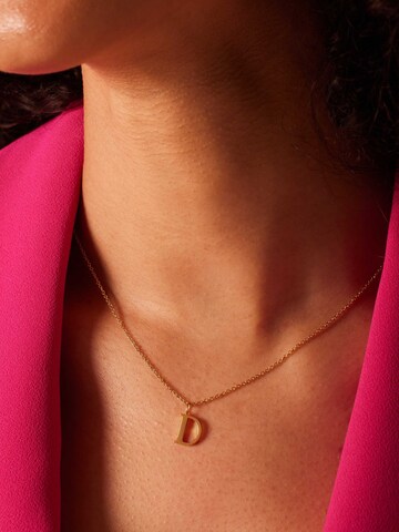 Lucardi Necklace in Gold: front