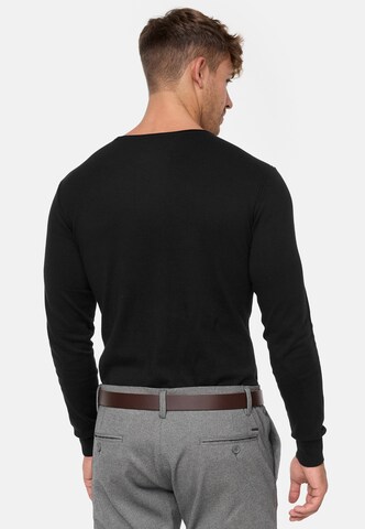 Pull-over 'Gamal' INDICODE JEANS en noir
