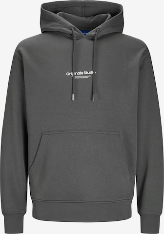 JACK & JONES Sweatshirt 'JWHVESTERBRO' in Grey: front