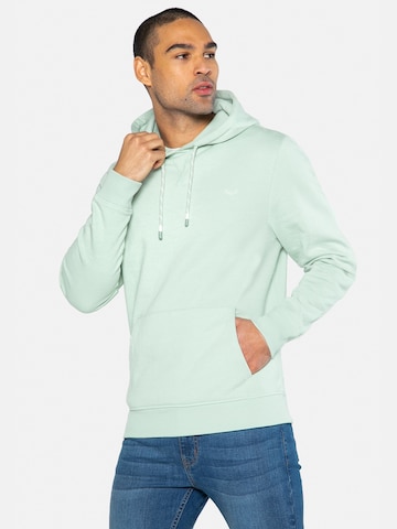 Threadbare Sweatshirt 'Clementine' in Green: front