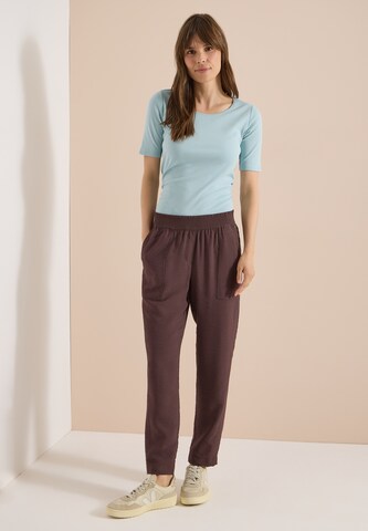 CECIL Slimfit Hose 'Chelsea' in Braun