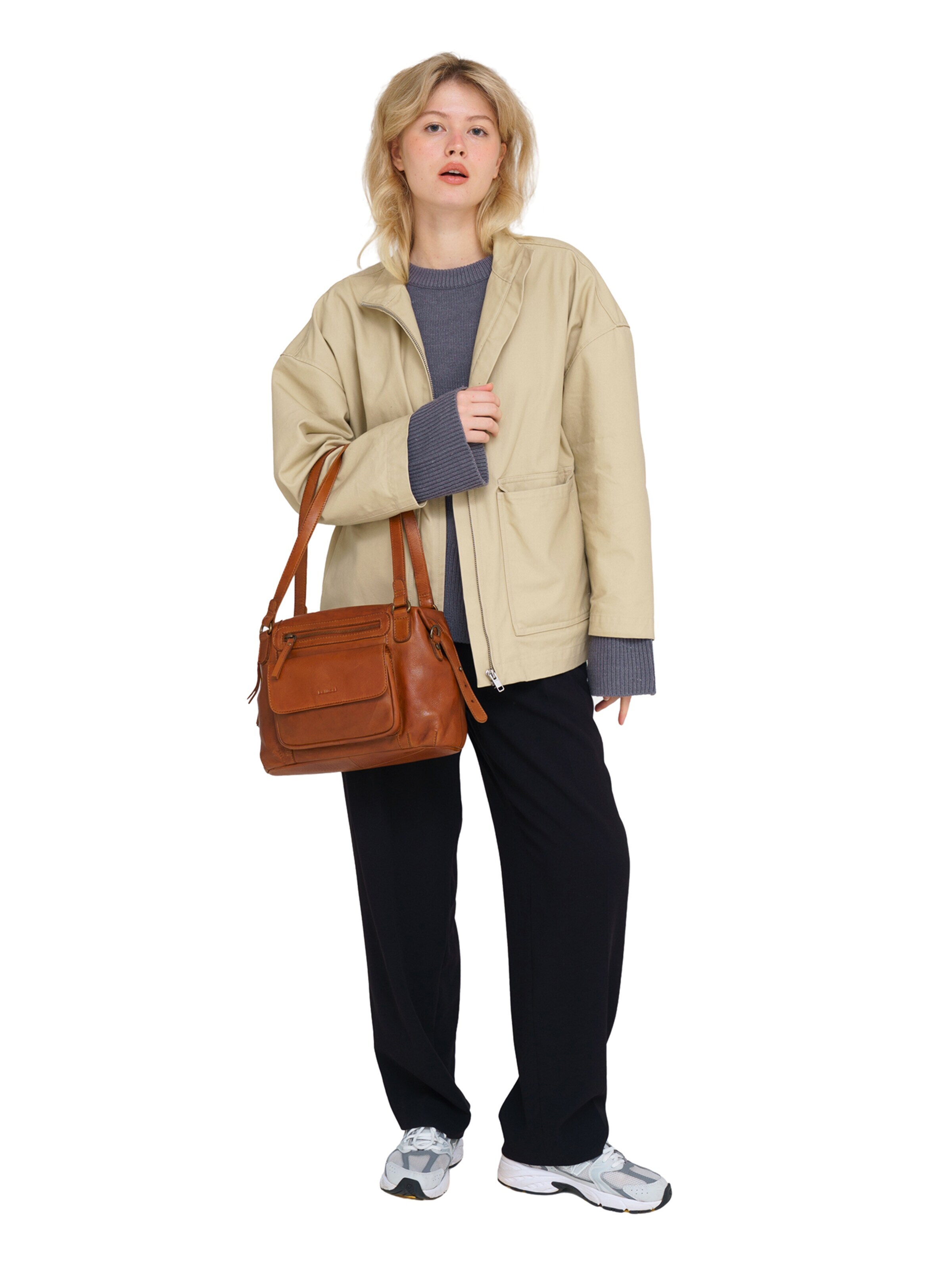Bellicci Handbag 'Grenelle' in Brown