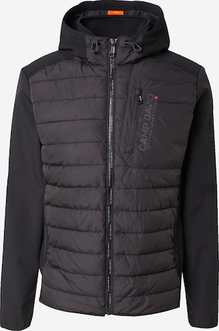 Veste mi-saison 'Fitness Challenge' CAMP DAVID en noir : devant