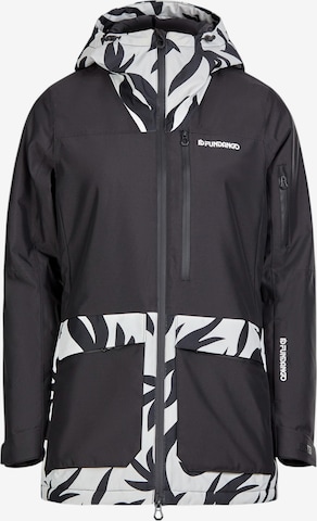 Fundango Winterjacke 'Poplar ECO ' in Schwarz: Vorderseite