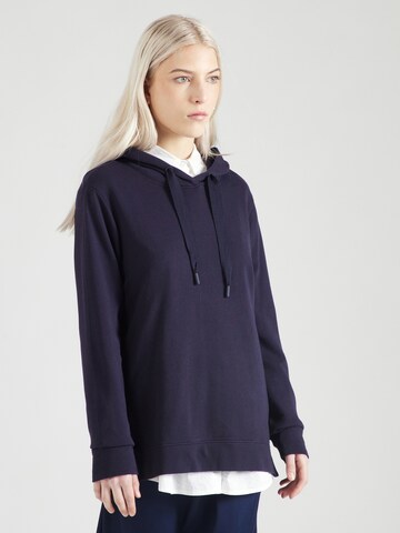 s.Oliver Sweatshirt in Blauw: voorkant