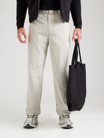 BOSS Regular Chino trousers in Grey: front
