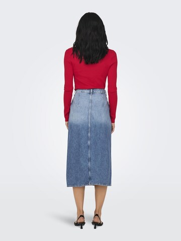 ONLY Nederdel i blå