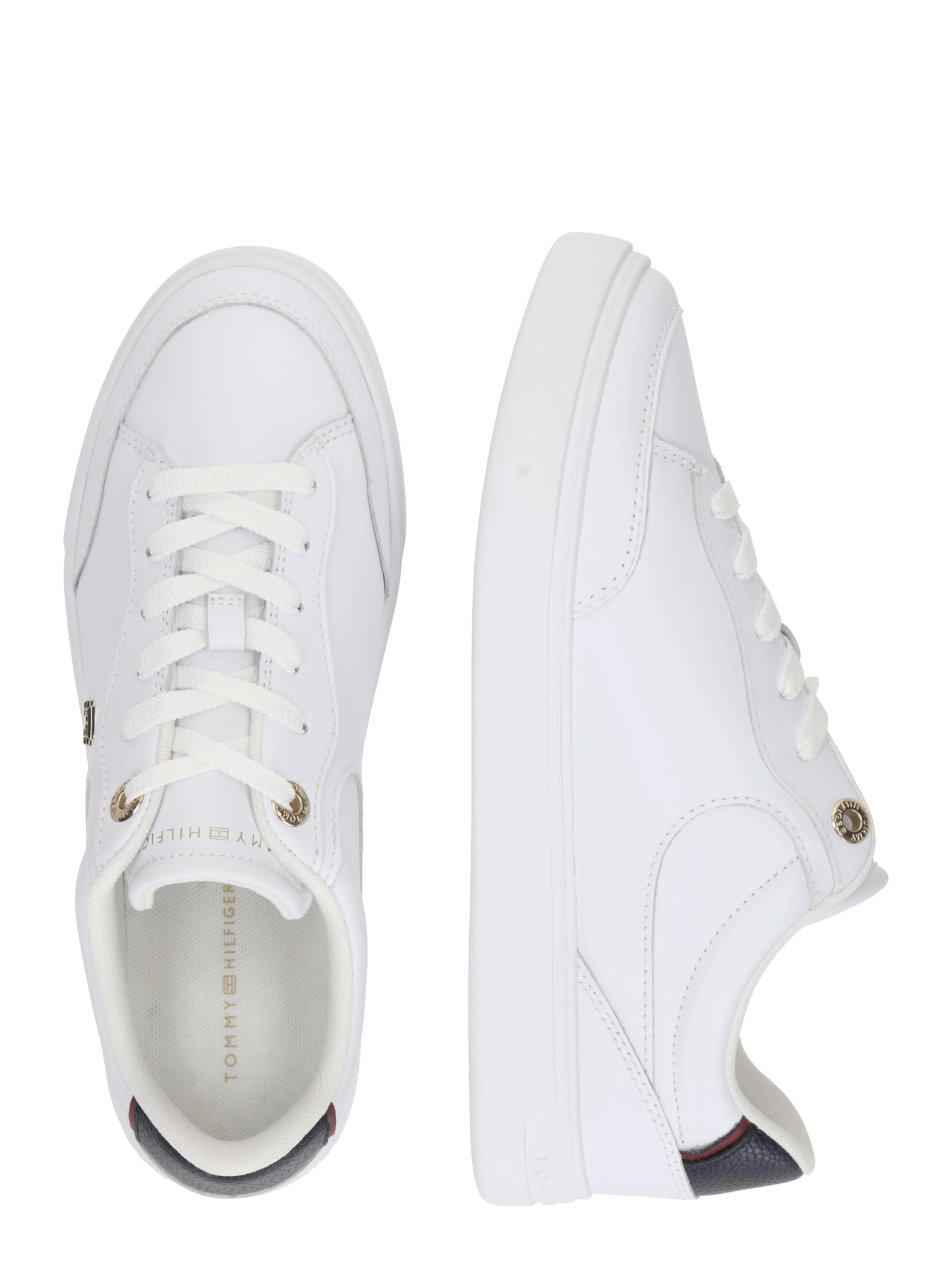 TOMMY HILFIGER Tenisky 'Essential' – bílá