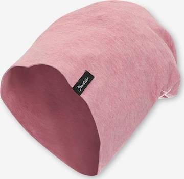 STERNTALER Beanie in Pink: front