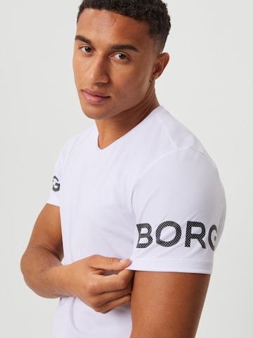 Maglia funzionale di BJÖRN BORG in bianco