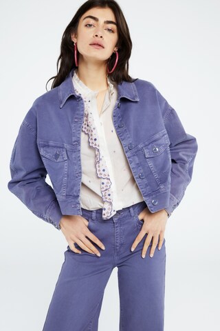 Fabienne Chapot Between-Season Jacket 'Dana' in Purple: front
