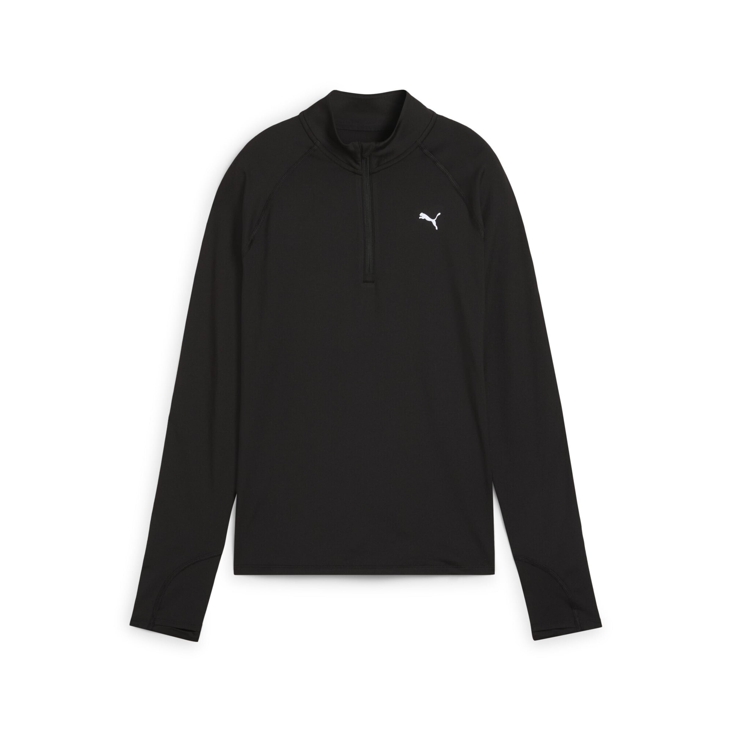 PUMA Λειτουργικό μπλουζάκι 'Run Velocity Cloudspun' σε μαύρο: μπροστά