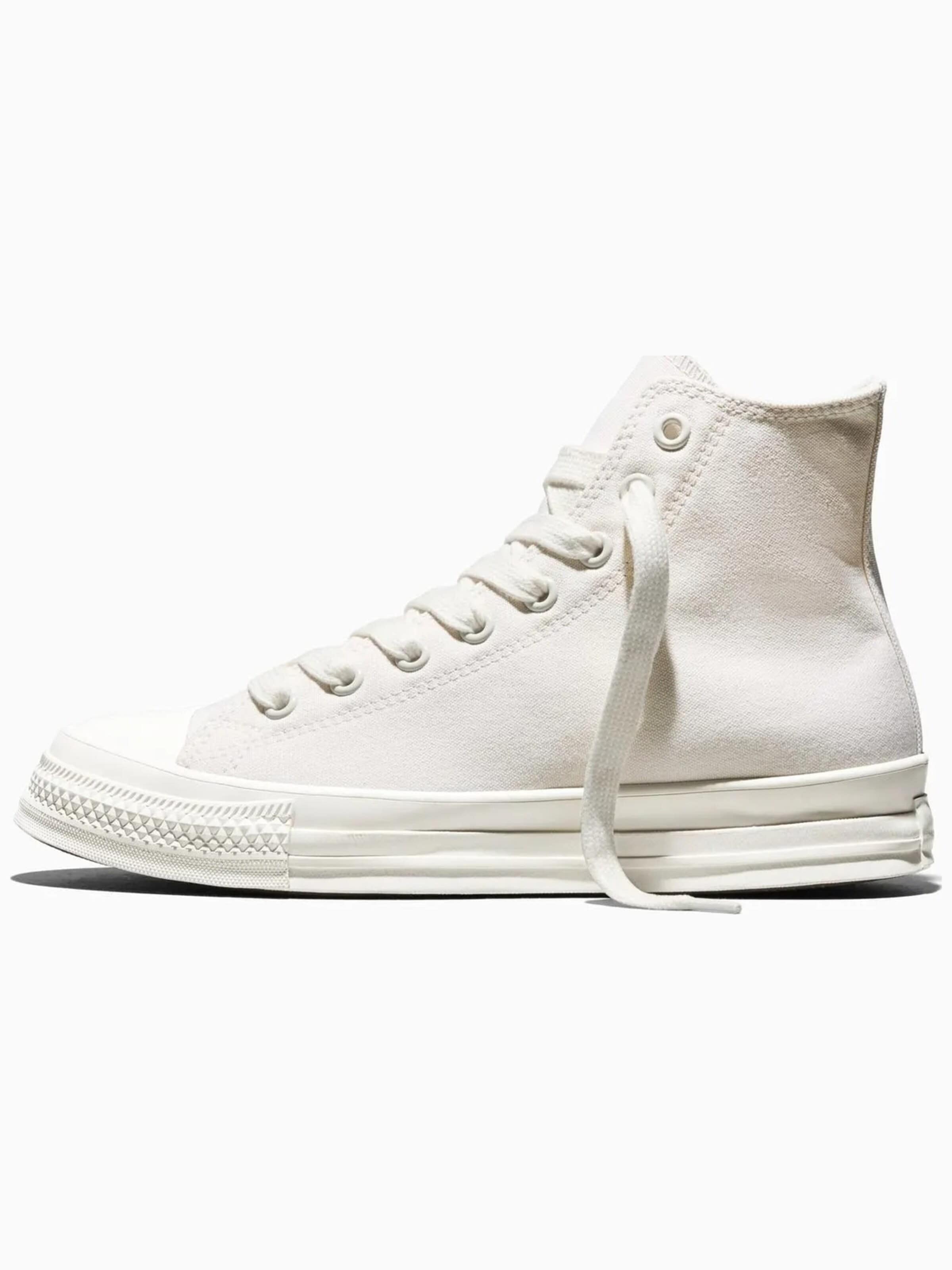 Baskets hautes 'Chuck Taylor Throwback' CONVERSE en blanc : devant