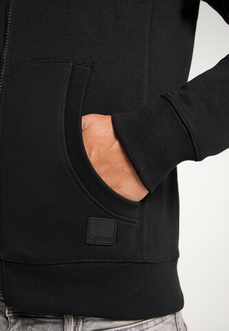 MO Zip-Up Hoodie in Black