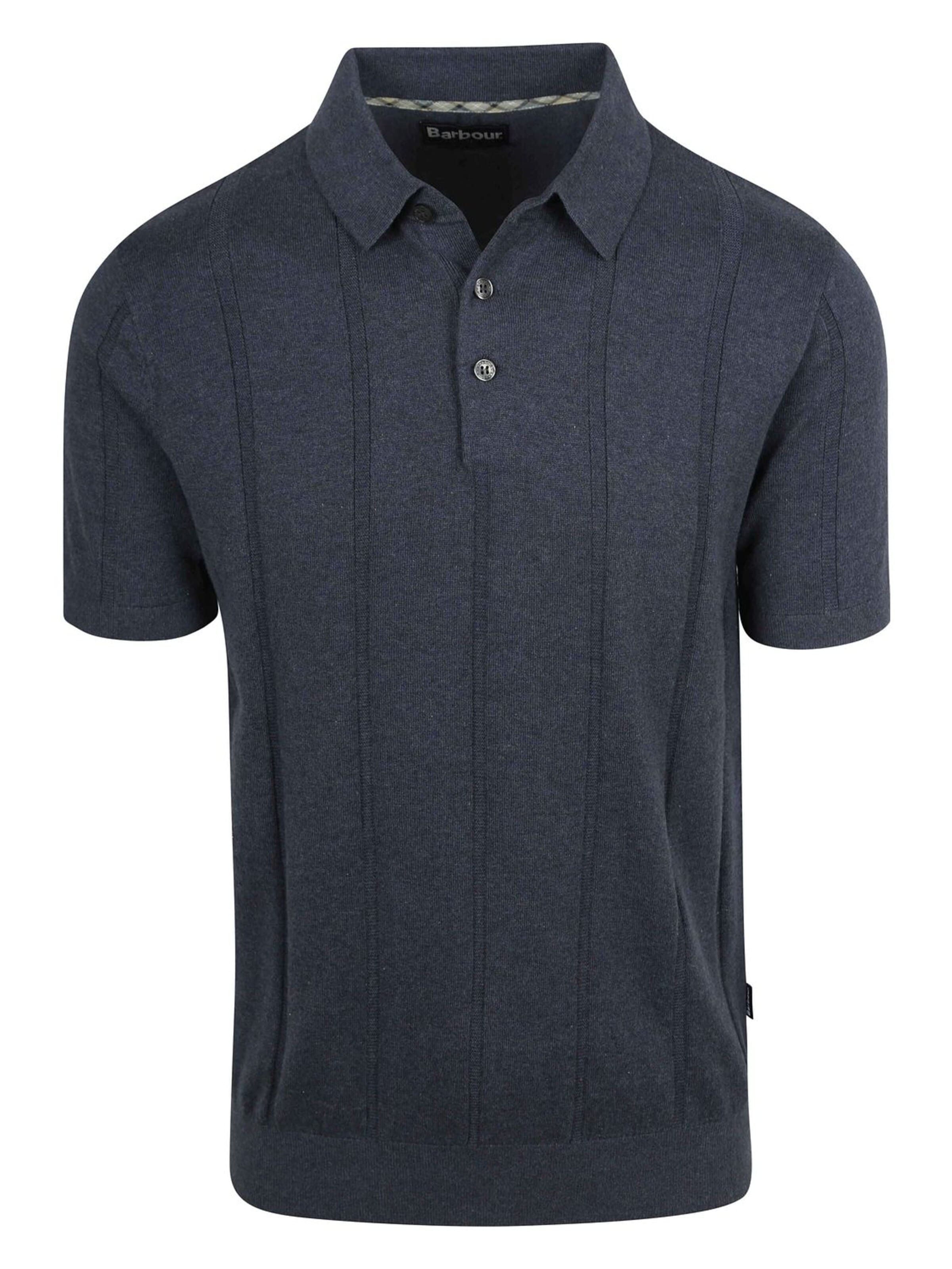 Barbour Shirt in Blauw: voorkant