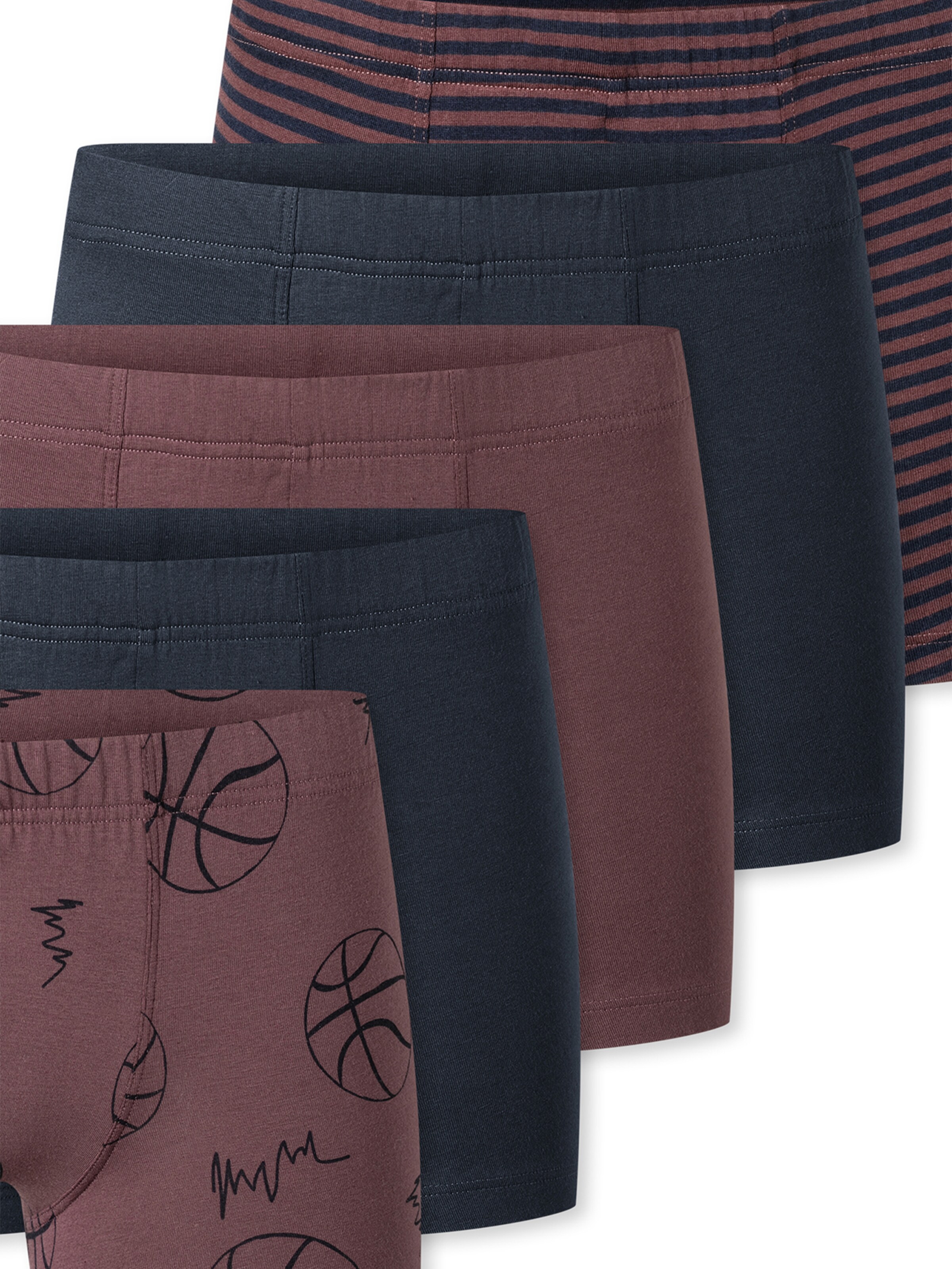 Sous-vêtements ' 955 Multi ' SCHIESSER en marron