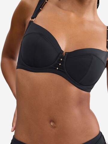 TRIUMPH Balconette Bügel-Bikini-Top ' Red Label Palina Love by the Sea ' in Schwarz